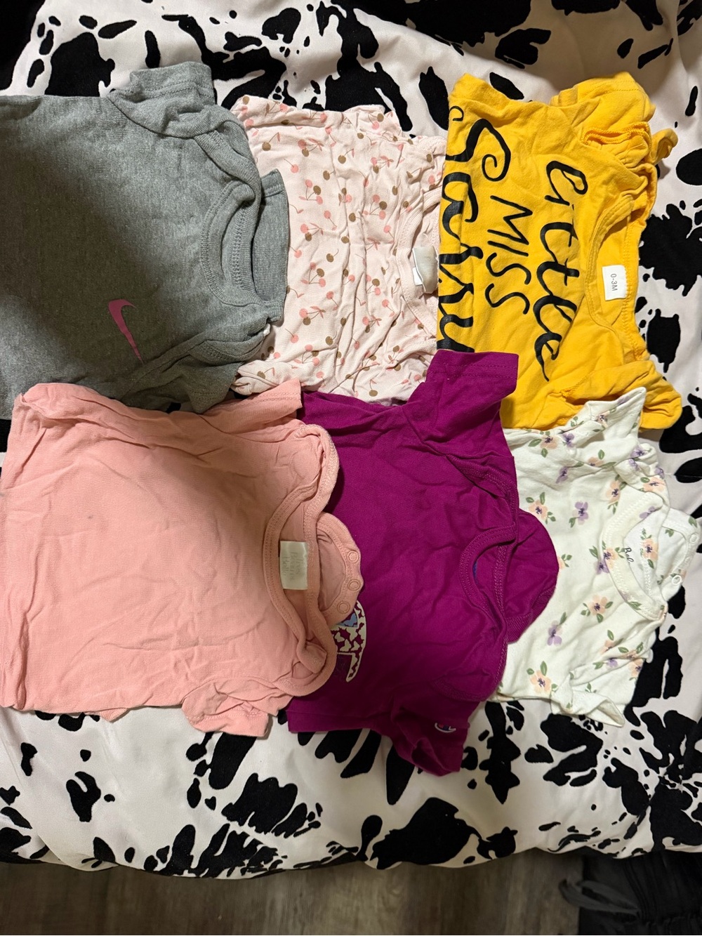 💕 46 Piece Baby Girl Clothes Bundle 0-3 Months | Onesies, Sleepers, Outfits & Mo